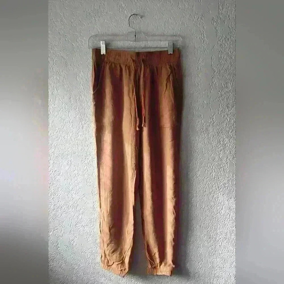 NWOT Brown Jogger Pants - Picture 1 of 2